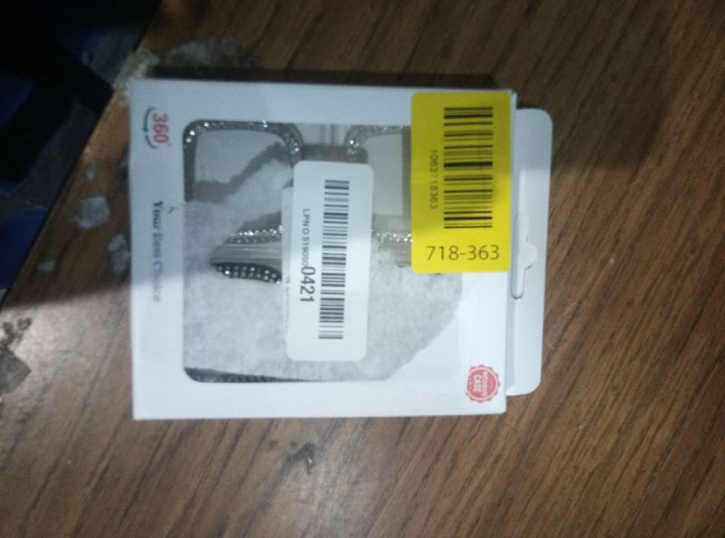 Photo 1 of [Double Diamonds] SINGEAR Bling Protector Case Compatible for Fitbit Versa 3/ Sense, Shiny Crystal Rhinestone Bumper Frame for Women Smart Watch (4 Pack, Clear+Black+Silver+Gun Black)