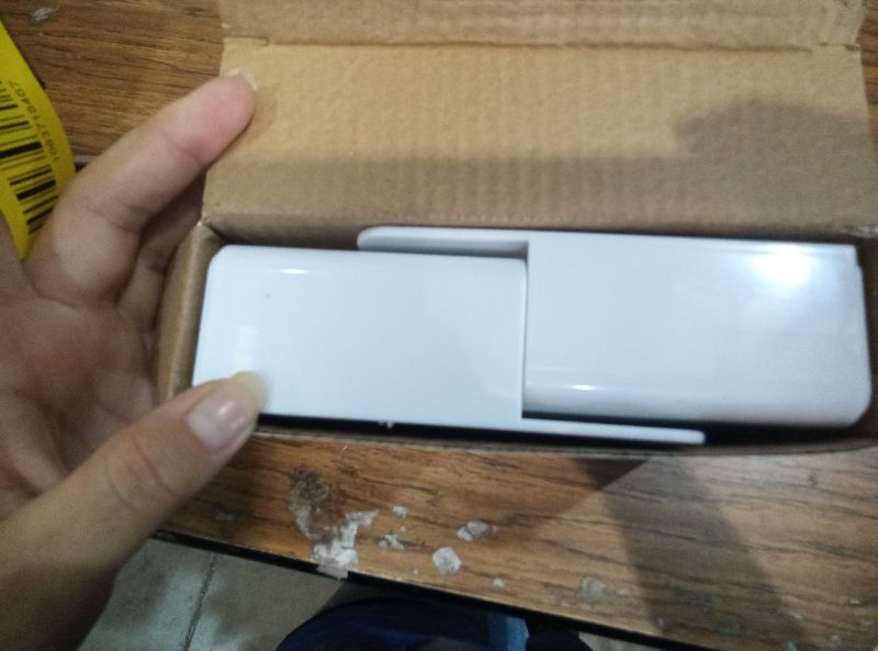 Photo 1 of 2 Pack Magnetic Pen Holder for Refrigerator & Whiteboard, Full-Back Magnet Dry Erase Marker Holder with Adjustable Divider, Magnetic Marker Holder for White Board Office Desk Locker Accessories, White