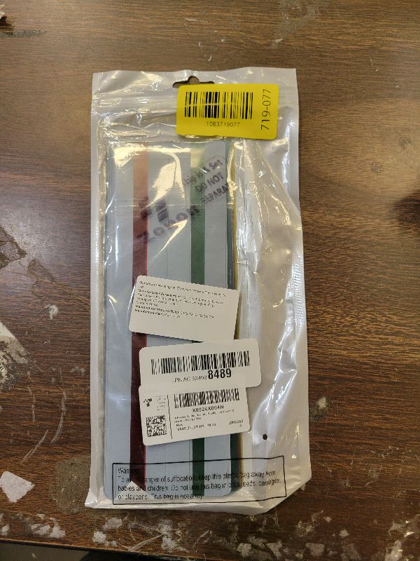 Photo 1 of 16 Pieces Guided Reading Highlight Bookmark Strips Colored Overlay Reading Tracking Rulers for Dyslexia, ADHD and to Reduce Visual Stress, 8 Standard Size and 8 Large Size