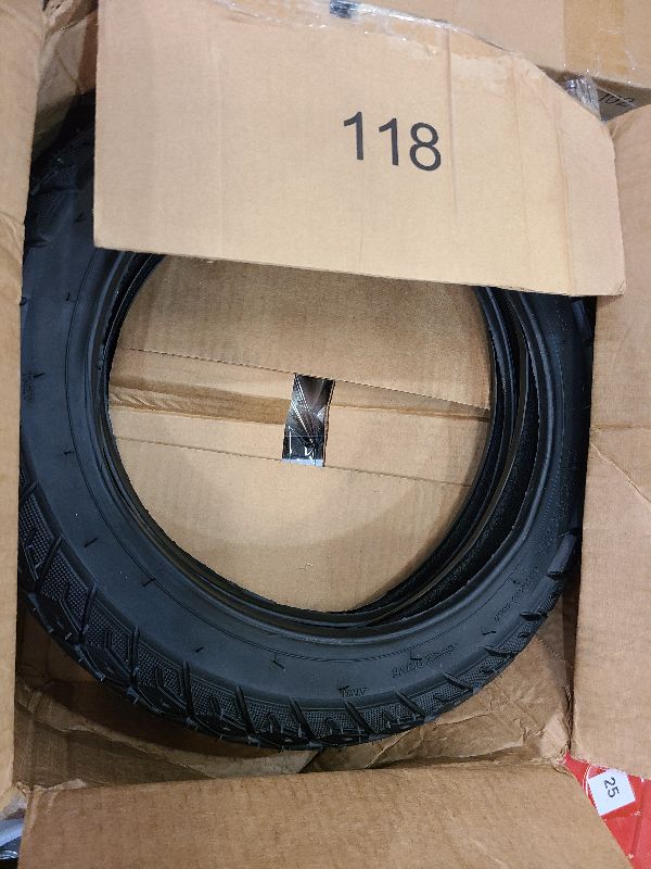 Photo 1 of 14X2.125 E-Bike Tire Tube,SOGIME 57-254 Tire and Inner Tube 2 Packs for Electric Bike Ride-On Scooter