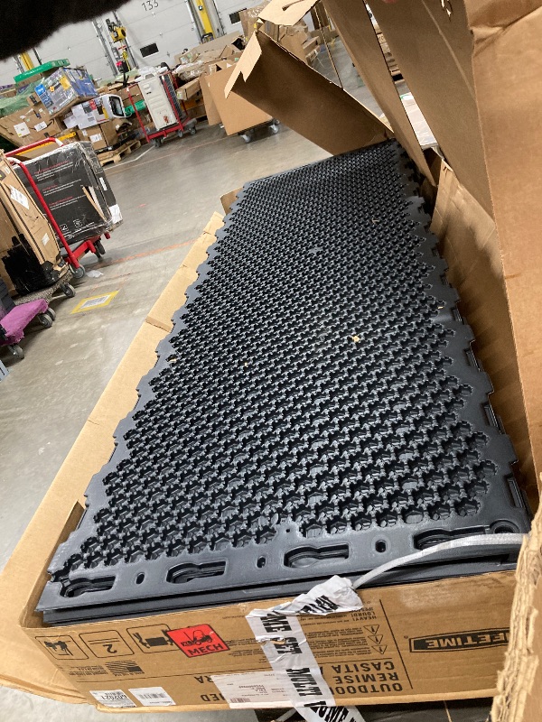 Photo 1 of ***Missing hardware, Non Refundable **Lifetime 60202 8 x 10 Ft. Outdoor Storage Shed, Gray ( Two boxes)