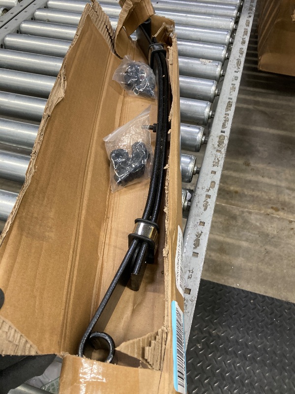 Photo 1 of 10L0L Heavy Duty Golf Cart Rear Leaf Spring Kit - 4-leaf Spring with Bushings & Sleeves for EZGO TXT Golf Cart 1995-2013