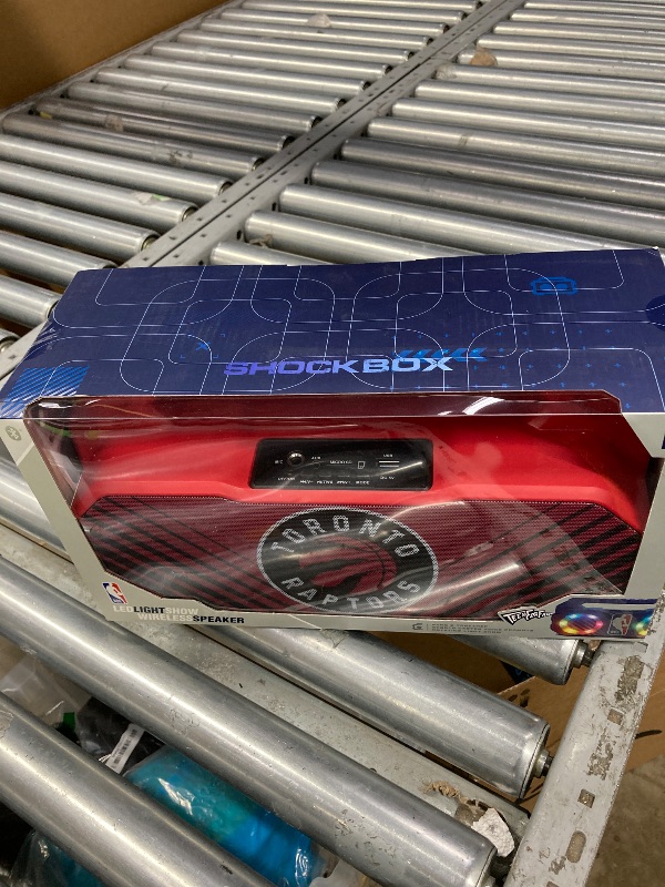 Photo 1 of ?SOAR NBA Wireless Boombox Speaker, Toronto Raptors