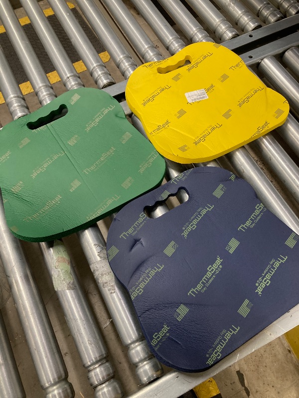 Photo 1 of ***3 PCS - SELLING AS IS ***Northeast Products Therm-A-SEAT Sport Cushion Stadium Seat Pad, Royal Blue 13"x14"x.75" 3 PCS