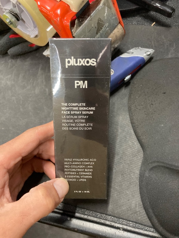 Photo 1 of | PLUXOS PM | MOON SHIELD COMPLETE NIGHTTIME SKIN CARE ROUTINE (Unscented) | Replaces Multi-Step Products | Triple Hyaluronic Acid, 3 Peptides, ProCollagen, Retinoid, Ceramide, 5 Vitamins, Niacinamide