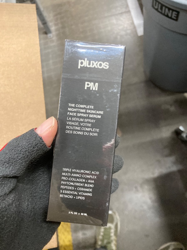 Photo 1 of | PLUXOS PM | MOON SHIELD COMPLETE NIGHTTIME SKIN CARE ROUTINE (Unscented) | Replaces Multi-Step Products | Triple Hyaluronic Acid, 3 Peptides, ProCollagen, Retinoid, Ceramide, 5 Vitamins, Niacinamide
