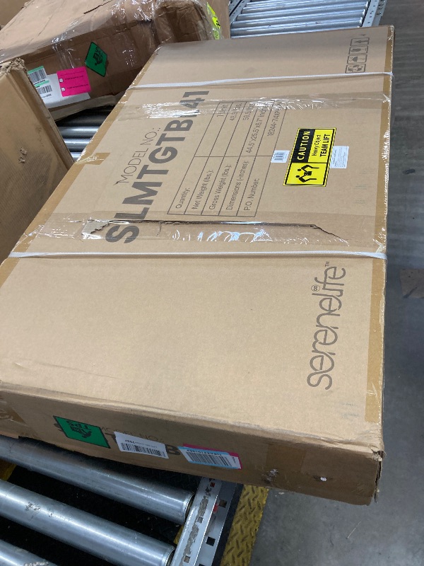 Photo 1 of **PACKAGE DAMAGED ON ONE END OTHERWISE FACTORY SEALED***SereneLife Multi Game Table, 48” Sports Arcade Games with Accessories, Ping Pong, Hockey, Pool Billiards, Soccer Foosball All in One, for Indoor and Outdoor, Family, Kids and Adults