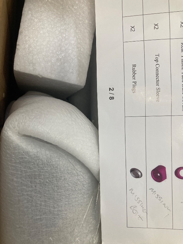 Photo 1 of **MISSING PARTS/MISSING BOTH TOP CONNECTOR SLEEVE AND BOTH RUBBER RINGS***KNAWIER Roll Bar for Mid Size Pickup Truck,Adjustable Sport Chase Rack Roll Cage Compatible with Gladiator,Frontier,Canyon,Ranger,Colorado,Tacoma,600Ibs Capacity,No Drilling.