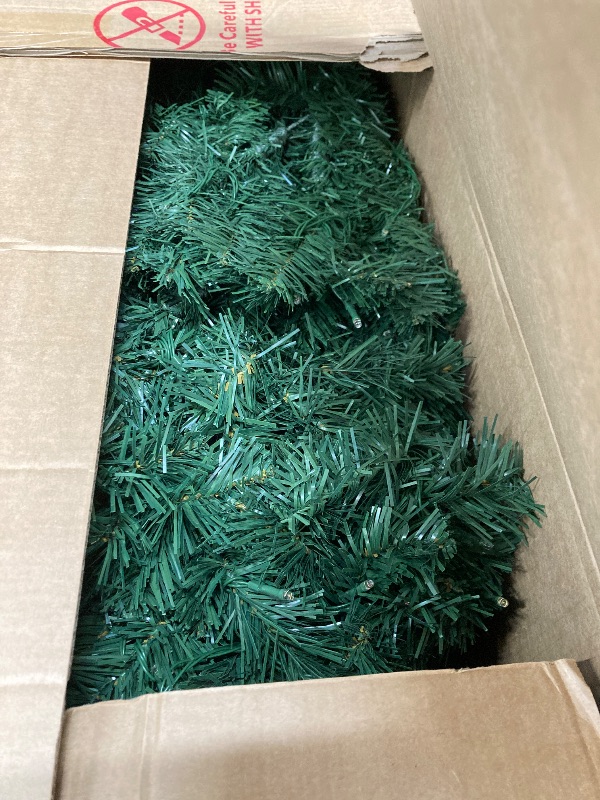 Photo 1 of ***(DAMAGE -SELLING AS IS )*** Artificial  Christmas tree 7.5FT ***(ORIGINAL STOCK PHOTO NOT AVAILABLE)***