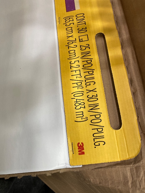 Photo 1 of ****2 pak ***Post-it Super Sticky Easel Pad, 25 x 30 Inches, 30 Sheets/Pad, 1 Pad (559SS), Large White Premium Self Stick Flip Chart Paper, Super Sticking Power