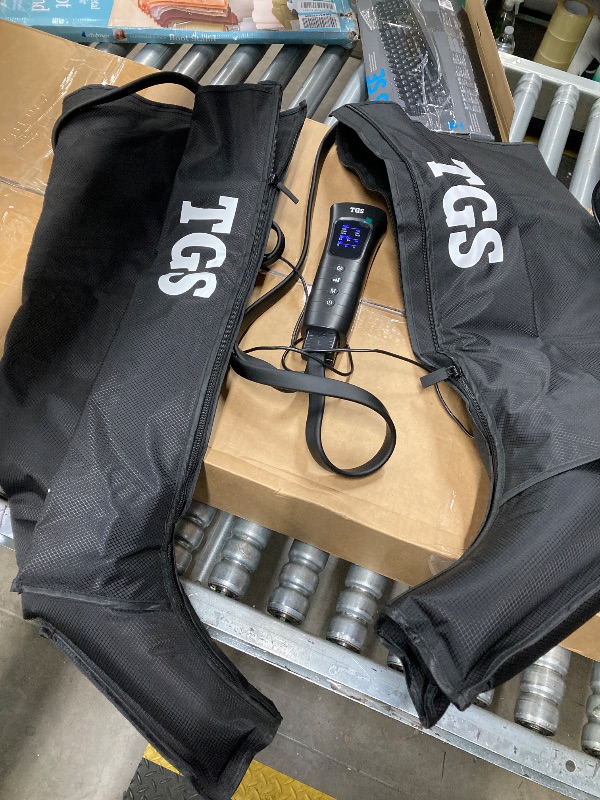 Photo 1 of Leg Massager for Circulation and Pain Relief Thigh Compression Boots Professional Calf Recovery Compression System Full Leg Circulation Machine - Reduces Muscle Fatigue for Athletes/Seniors