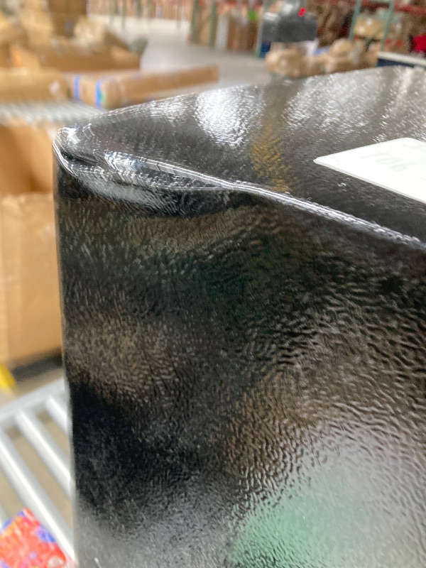 Photo 1 of ***(DAMAGED, SELLING AS IS )***
Sweetcrispy 3.2 Cu.Ft Mini Fridge with Freezer Small Refrigerator Single Door Adjustable Thermostat Energy-efficient Low Noise, Compact Fridge for Bedroom, Office, Dorm (Black)