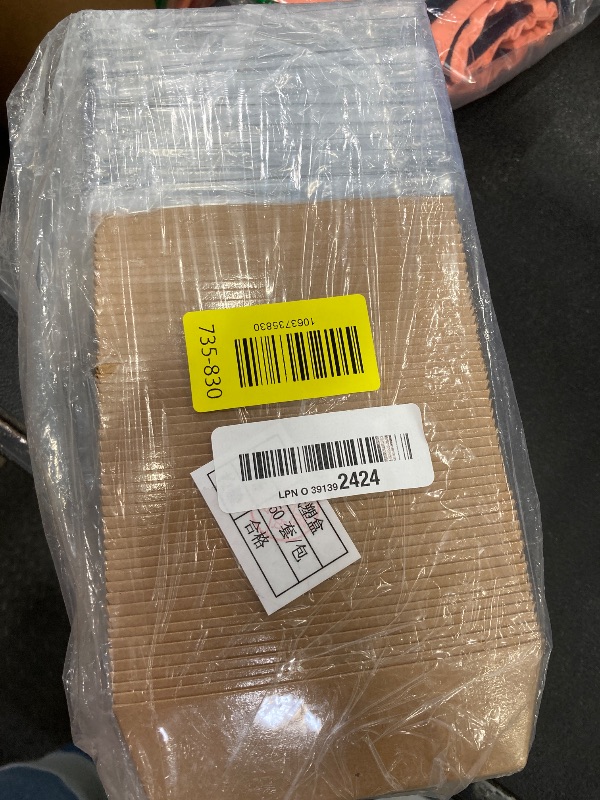 Photo 1 of 100 Pack Paper Charcuterie Boxes with Clear Lids, 4 Inches Brown Cookie Boxes Dessert Boxes Disposable Oil-Proof Food Containers for Sandwich, Cake Slice, Cupcake, Chocolate Covered Strawberry