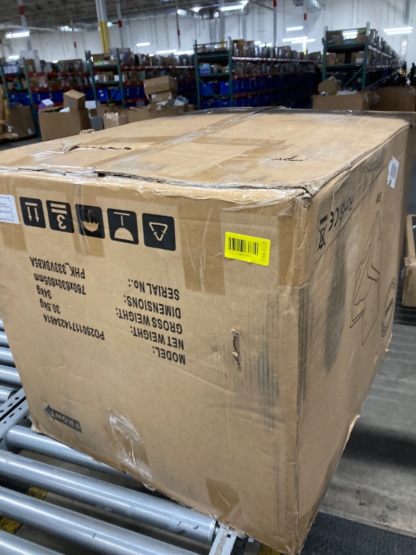 Photo 1 of **BOX A ONLY/INCOMPLETE SET***Garvee Nursery Recliner Chair, 360° Swivel Rocking Glider Chair for Adults with Adjustable Backrest & Footrest, Cozy Corduroy Upholstered Armchair for Living Rooms, Bedrooms, Apartments, Light Brown