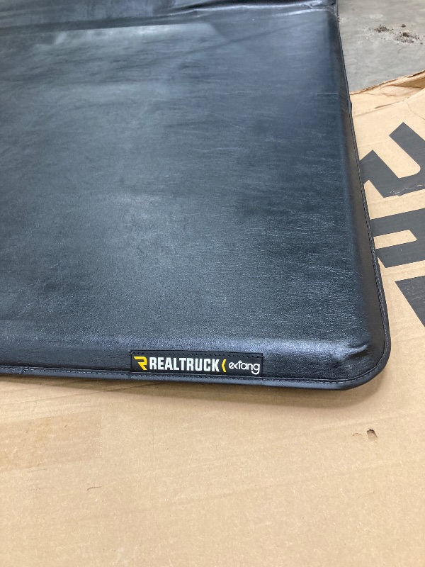 Photo 1 of **dirty**RealTruck Extang Trifecta e-Series Soft Folding Truck Bed Tonneau Cover | 77456 | Fits 2019 - 2025 Ford Super/GM Silverado/Sierra, works w/ MultiPro/Flex tailgate (w/o CarbonPro bed) 5' 10" Bed (69.9")