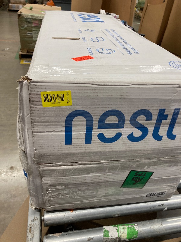 Photo 1 of Nestl Queen Size Basic Adjustable Bed Base with 10 Inch Green Tea Mattress and 4 Piece Bedsheets Set - Motorized Head and Foot Incline with Wireless Remote