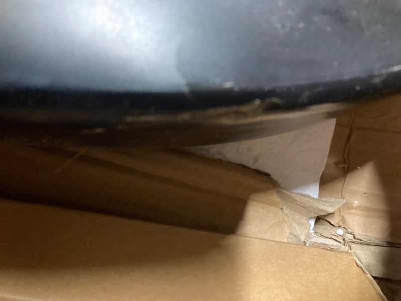 Photo 1 of **DAMAGED TO UNDERSIDE CORNER-SEE PIC**Cloud Coffee Table, Modern End Table, Cute Irregular Tea Table for Living Room, Bedroom White 37 Inch, 57 Pounds