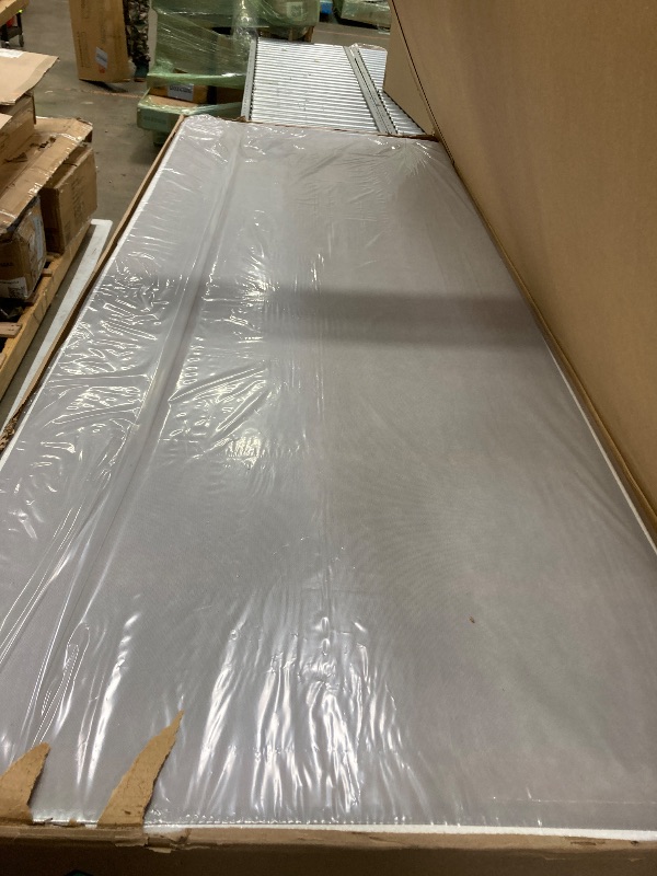 Photo 2 of Greaton, Box Spring Bed Base Queen Size, 8-Inch Wood Amish Made in USA – Quiet Noise Free, 2-Pieces Under Mattress-Support BoxSpring, Fully Assembled, White, 8" Foundation