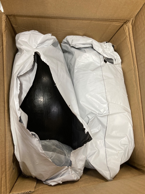 Photo 1 of 11x4.00-5" Universal Fit 11x4.00-5 Flat Free Tire and Wheel Assembly, Solid Wheels for Residential and Commercial Use, Suitable for 3/4-inch and 5/8-inch Bearings, 3.4-5-inch Center Hub, 2 pack