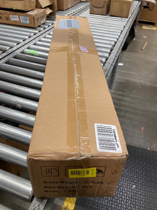 Photo 1 of 14 Ft Mini Split Line Set Cover, PVC & PP Line Cover Set Universal for Mini Split AC & Central AC