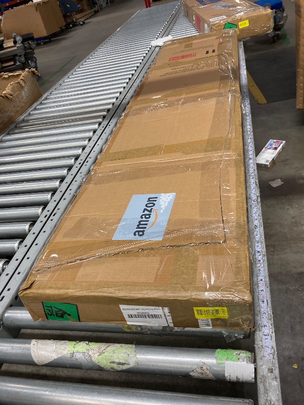 Photo 1 of ***It's used, it's missing a part, and it's not known if it works 100%*** Bifold Shower Door, 32"-33.9" W x 72" H, 1/4" Tempered Glass Shower Door, Foldable Shower Glass Door, Adjustable, Brushed Nickel Finish