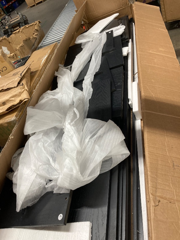 Photo 1 of
***It's used, it's missing a part, and it's not known if it works 100%.* Mirod Stylish TV Stand with Vertical Striped Doors SpaceSaving Sliding Door Design Stu