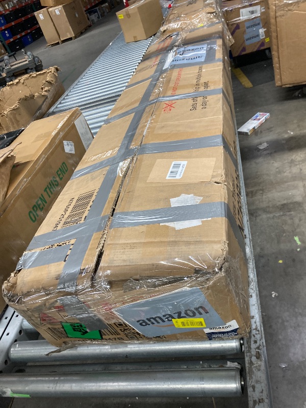 Photo 1 of
***It's used, it's missing a part, and it's not known if it works 100%.* Mirod Stylish TV Stand with Vertical Striped Doors SpaceSaving Sliding Door Design Stu