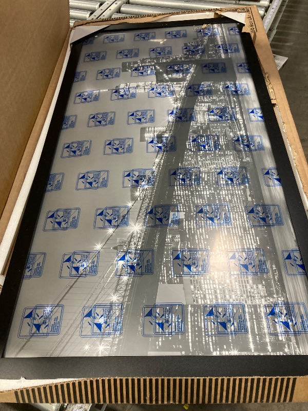 Photo 1 of **used***Americanflat 20x40 Picture Frame with Polished Plexiglass - Black Picture Frame - Wide Photo Frames Made of Engineered Wood for Vertical or Horizontal Wall Display - Epic Collection - Black