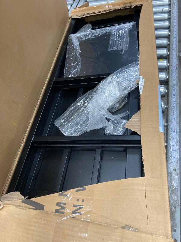 Photo 1 of ****** Triple Bunk Bed for Kids, Detachable Twin Over Twin Over Twin Metal Bunk Bed with Guardrails, Ladder & Storage, Converts to 3 Separate Twin Beds, Easy to Assemble (3 Bunk Beds for Kids)