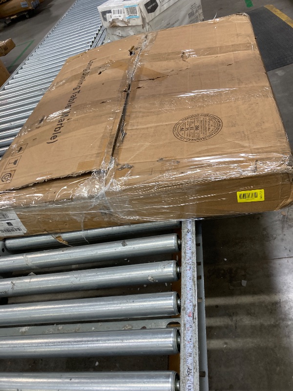 Photo 1 of ***It's used; we don't know if it's missing parts or if it works 100%.
*** 70.8 in Industrial Dining Table for 6, Wooden Long Dinner Table with Mortise Tenon Design, Kitchen Table with Sturdy Metal Legs, for Dining Room Home Office Living Room, White