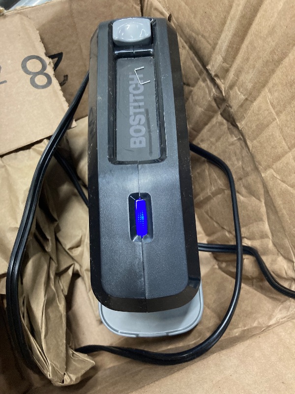 Photo 1 of **It's used, missing a piece, and has a scratch on the front; it's not known if it works 100%***Bostitch Impulse Drive, 30 Sheet Electric Stapler, No Jam Technology, Easy Reload, Black