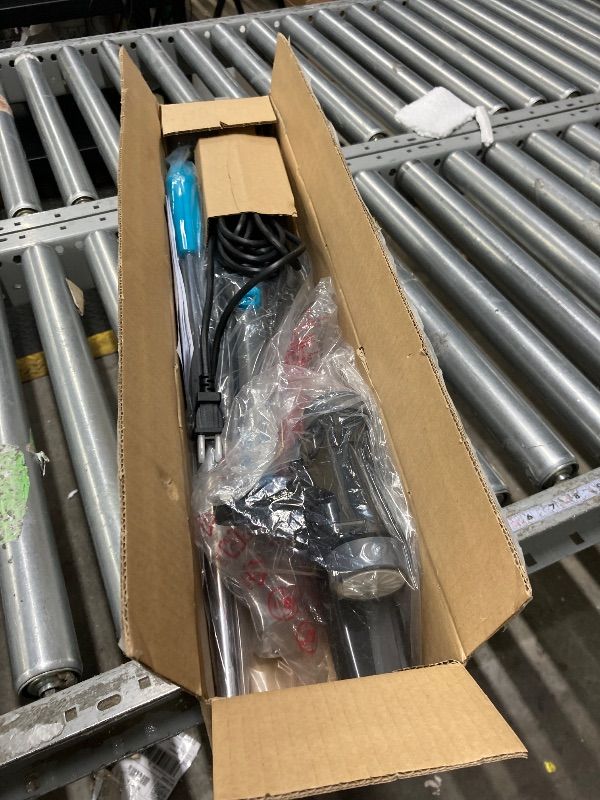 Photo 1 of ***It's used, missing a piece, and has a scratch on the front; it's not known if it works 100%****Eureka NES215A Blaze 3-in-1 Swivel Handheld & Stick Vacuum Cleaner, Blue