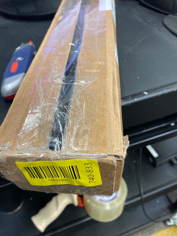 Photo 1 of 1-Pack Black Shower Curtain Rod 46-78 Inch - Shower Tension Rod for Bathroom, Closet, Window, Room Divider, Adjustable Shower Rod, Easy Installation, No Drilling