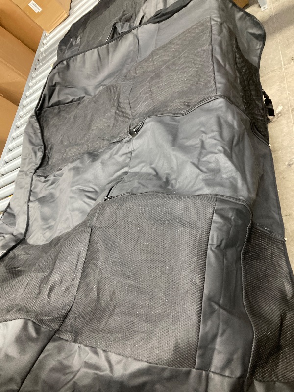 Photo 1 of **NOT IN ORIGINAL PACKAGE**Seat Cover Full Sets, 3D Air Mesh Car Seat Cover with 5mm Composite Sponge Inside,Airbag Compatible Universal Fit for SUV,Vans,sedans, Trucks, Automotive Interior Covers(All Black)