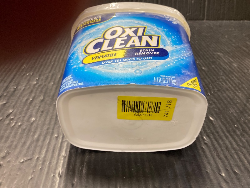 Photo 1 of ***FACTORY SEALED***OxiClean  Stain Remover Powder 5 lb.***FACTORY SEALED***
