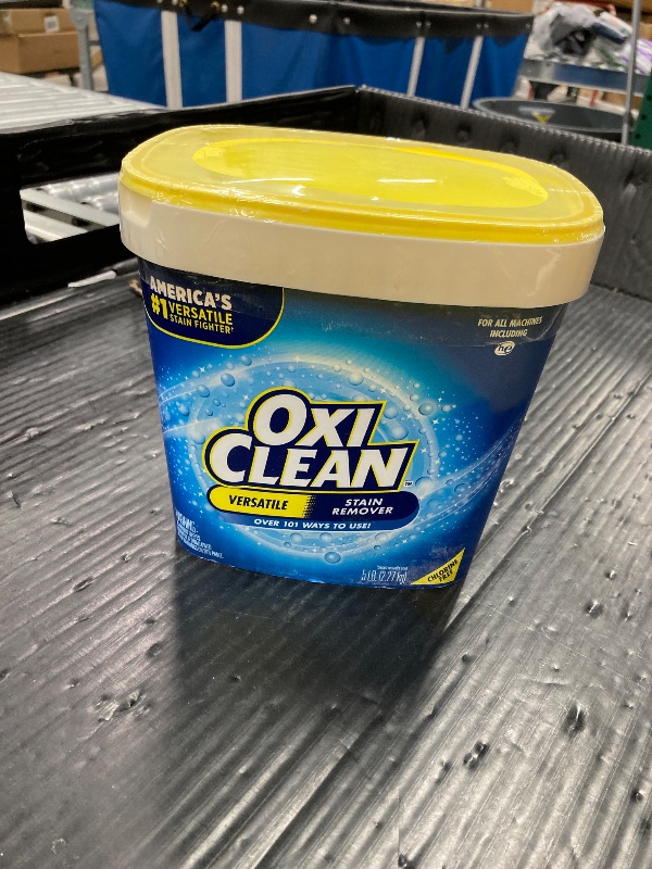 Photo 1 of ***FACTORY SEALED***OxiClean  Stain Remover Powder 5 lb.***FACTORY SEALED***