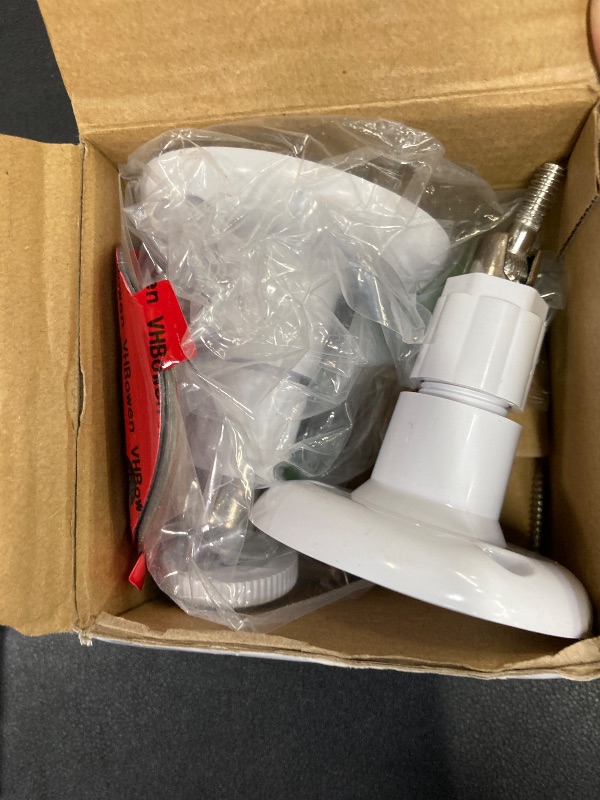 Photo 1 of 2 Pack Adjustable Security Wall Mount for Ring Camera&Stick Up Cam Battery,Indoor Outdoor Mount Bracket for Arlo HD/2/3/4,Ceiling Mount Kit for Plug-in HD Security Cam,VHB Adhesive or Screw,No Drill