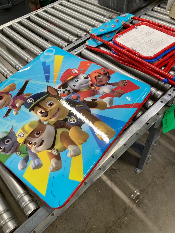 Photo 1 of ***(DAMAGED -SELLING AS IS)***
Paw Patrol Kids Activity Table and Chair Set, Multi-Color, 3-Piece