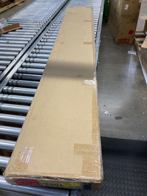 Photo 1 of ***BOX 2 OF 3 -MISSING BOX & 2 -SELLING AS IS *** 
Benjara Rosy Queen Bed, 2 Storage Drawers, Bookcase, Wood, Midnight Blue and Chrome