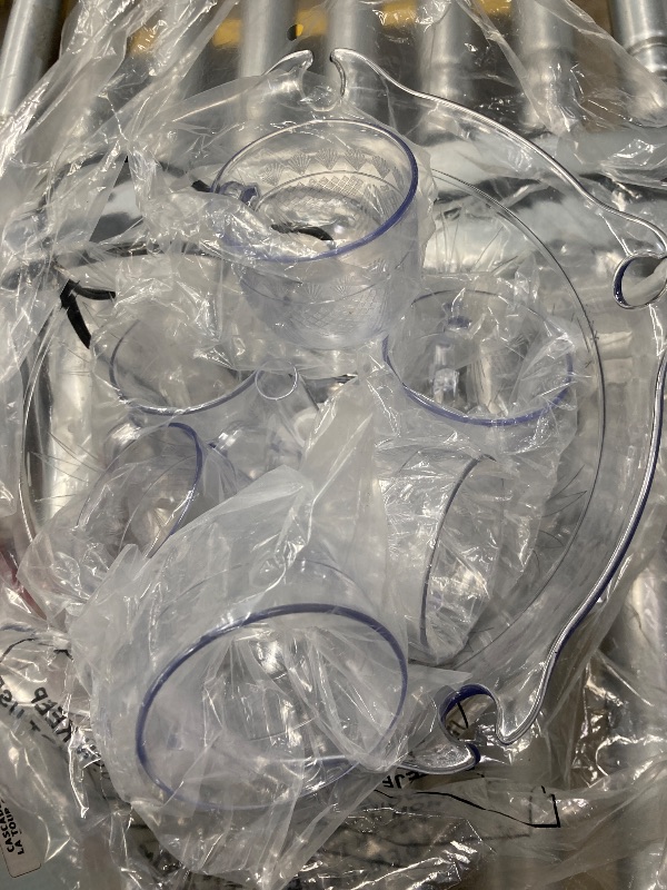 Photo 1 of 3-Tier 1.5-Gal Vintage Collection Lighted Party Chocolate Fountain in Clear