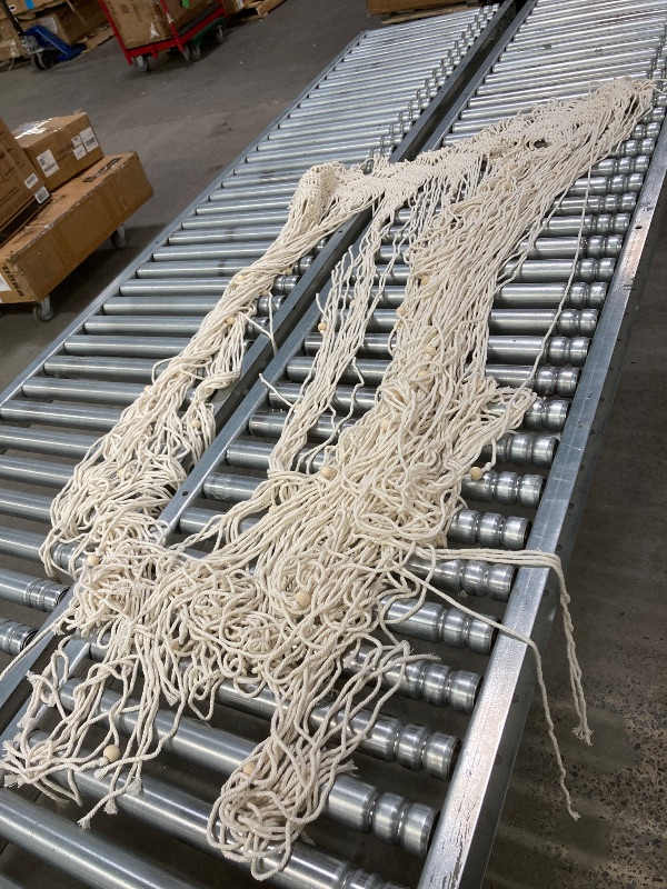 Photo 1 of ***ONE PANEL ONLY*** Boho Macrame SINGLE PANEL Curtain for Windows, Beaded Bohemian Curtain for Bedroom Living Room Decor, 84 Inches Long, Cream White