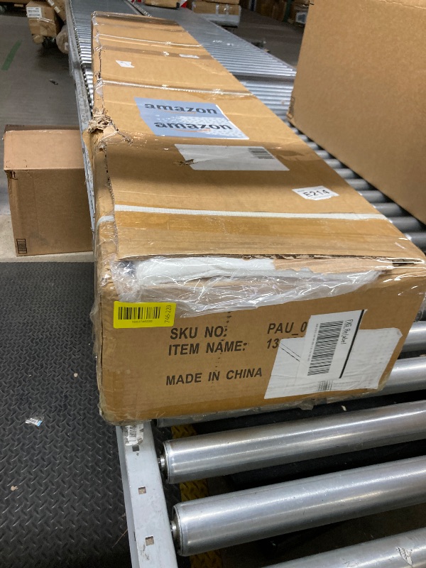Photo 1 of *Missing part A* *Part B* DEXSO Carport 13'x20' Heavy Duty Portable Garage, 1.0 mm Steel Poles & 180 g PE Waterproof Canopy, with Front & Rear Doors, 2 Side Doors, and 4 Windows, for Pickup Truck, and Boat, White