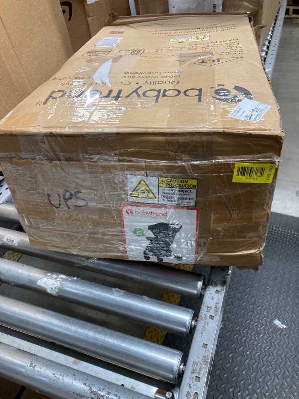 Photo 1 of *Scratched* Baby Trend Passport® Cargo Stroller, Fieldstone Grey