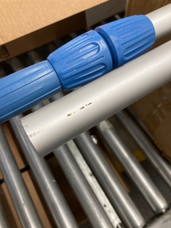 Photo 1 of *Scratched* Kemano 12-Foot Aluminum Telescopic Swimming Pool Pole, Anti-Slip Handle, Adjustable 3.4 to 12ft