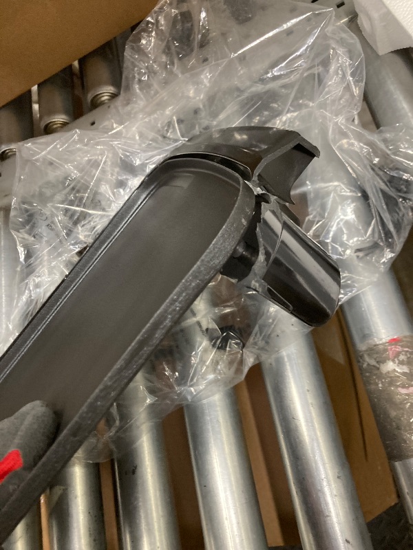 Photo 1 of *Leg broken* Casualife Electric Griddle with Removable Grease Guard, Adjustable Temp Control, Non-Stick Griddle, 12" x 18", Black