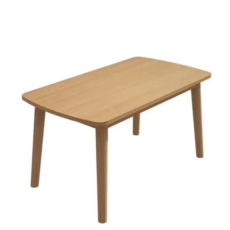 Photo 1 of *ONLY TABLE* SUSUZI 47" Solid Oak Dining Table Mid-Century Modern Wood Kitchen Table for Small Spaces, Table Only