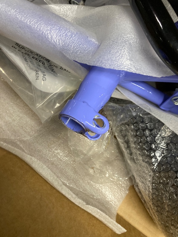 Photo 1 of *Scratched* Naipo 14 in Kid Bike for Boys and Girls Gradient Purple Bicycle with Training Wheels Bell and Dual Brakes