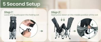 Photo 1 of *NO MATTRESS* Folding Camping Cot