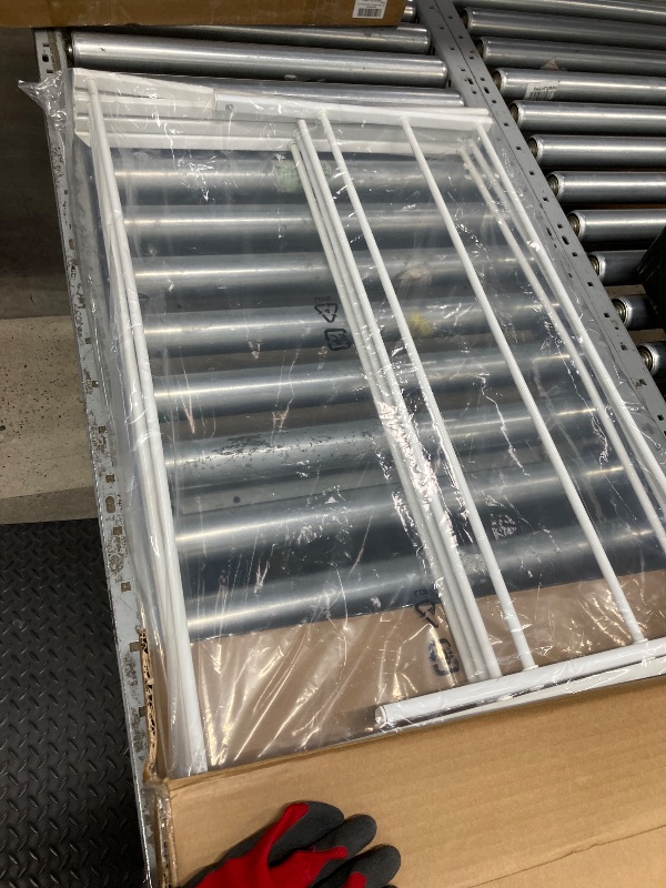 Photo 1 of *Scratched* Amazon Basics Foldable Portable Laundry Rack for Air Drying Clothing, Indoor Outdoor Use - 14.5" D x 29.5" W x 41.8" H, White