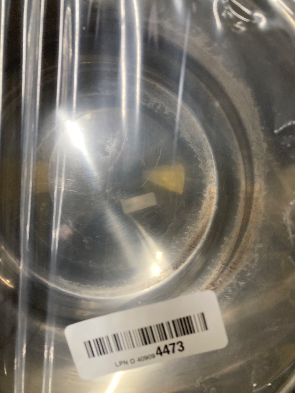 Photo 1 of *PLEASE CLEAN* Goldlion Stainless Steel Inner Pot Compatible with Ninja Foodi 8 Quart Accessories Replacement Insert Liner